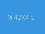 M 42X4,5 